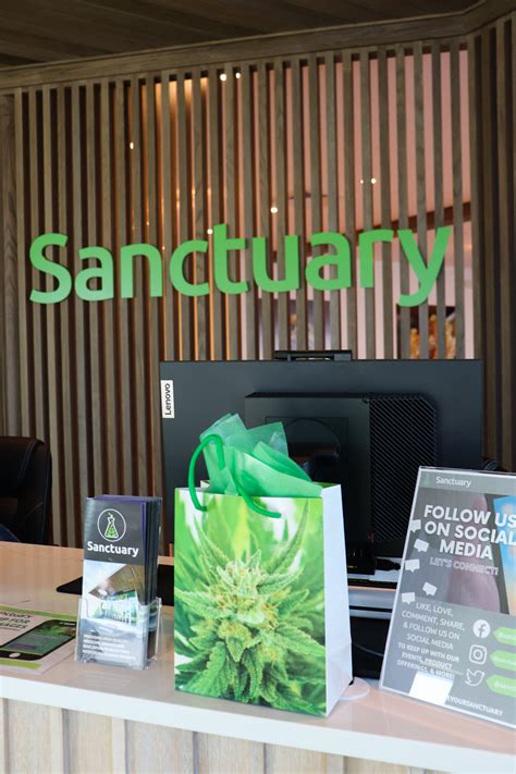 Sanctuary dispensary near me - Create your Sanctuary and don’t forget to get in touch should you need help finding your way to the right product to ease the symptoms of a physical or mental health problem. 1070 Edgewood Ave. S Jacksonville, FL 32205 (904) 647-6414; Mon-Tues: 9am to 8pm Wed-Sat: 9am to 8:30pm Sun: 10am to 6pm ; Follow Us. Facebook ...